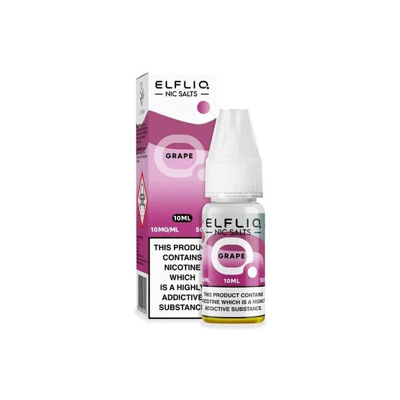 Lichid ELF BAR ElfLiq Salt 10ml 20mg - Grape Lichid ELF BAR ElfLiq Salt 10ml 20mg - Grape