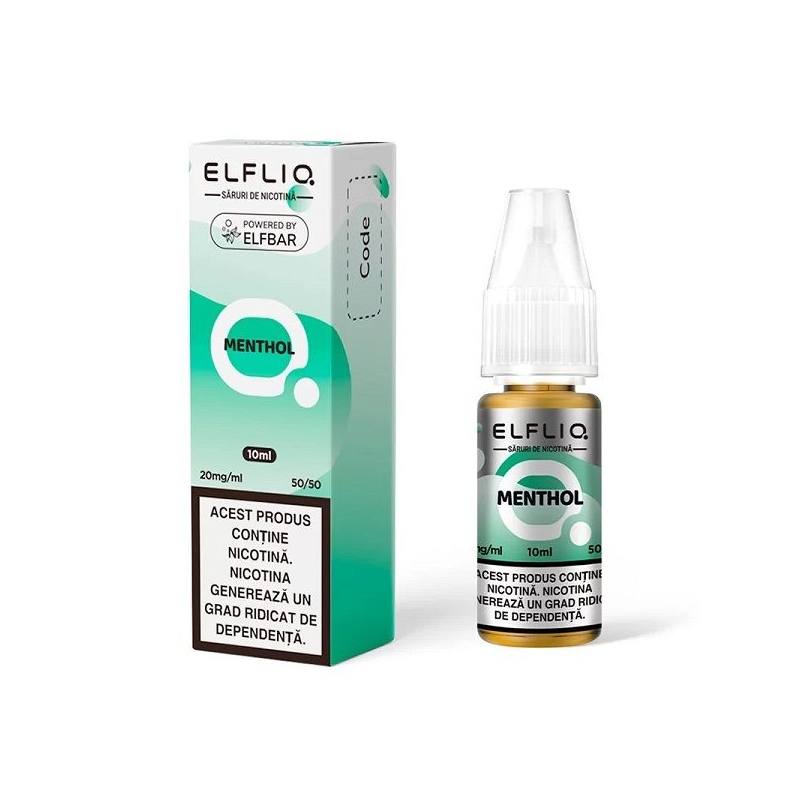 Lichid ELF BAR ElfLiq Salt 10ml 20mg - Menthol Lichid ELF BAR ElfLiq Salt 10ml 20mg - Menthol