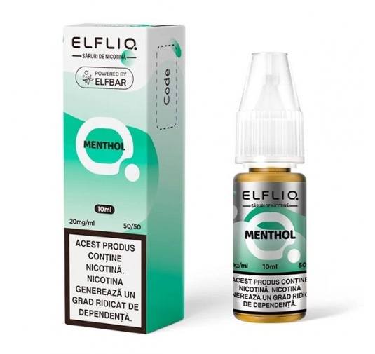 Lichid ELF BAR ElfLiq Salt 10ml 20mg - Menthol
