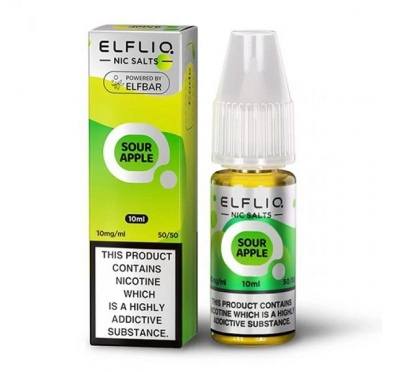 Lichid ELF BAR ElfLiq Salt 10ml 10mg - Sour Apple