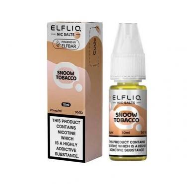 Lichid ELF BAR ElfLiq Salt 10ml 20mg - Snoow Tobacco