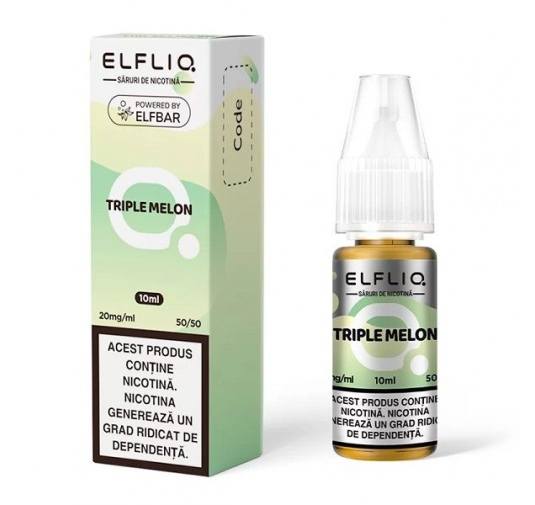 Lichid ELF BAR ElfLiq Salt 10ml 20mg - Triple Melon