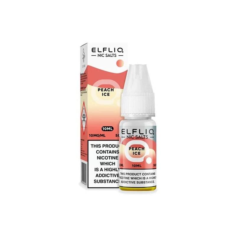 Lichid ELF BAR ElfLiq Salt 10ml 20mg - Peach Ice Lichid ELF BAR ElfLiq Salt 10ml 20mg - Peach Ice
