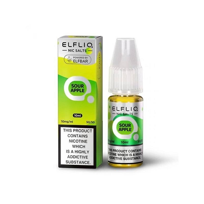Lichid ELF BAR ElfLiq Salt 10ml 20mg - Sour Apple