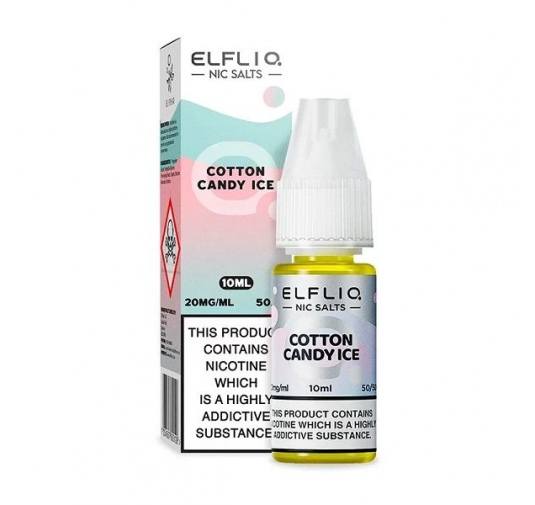 Lichid ELF BAR ElfLiq Salt 10ml 20mg - Cotton Candy Ice