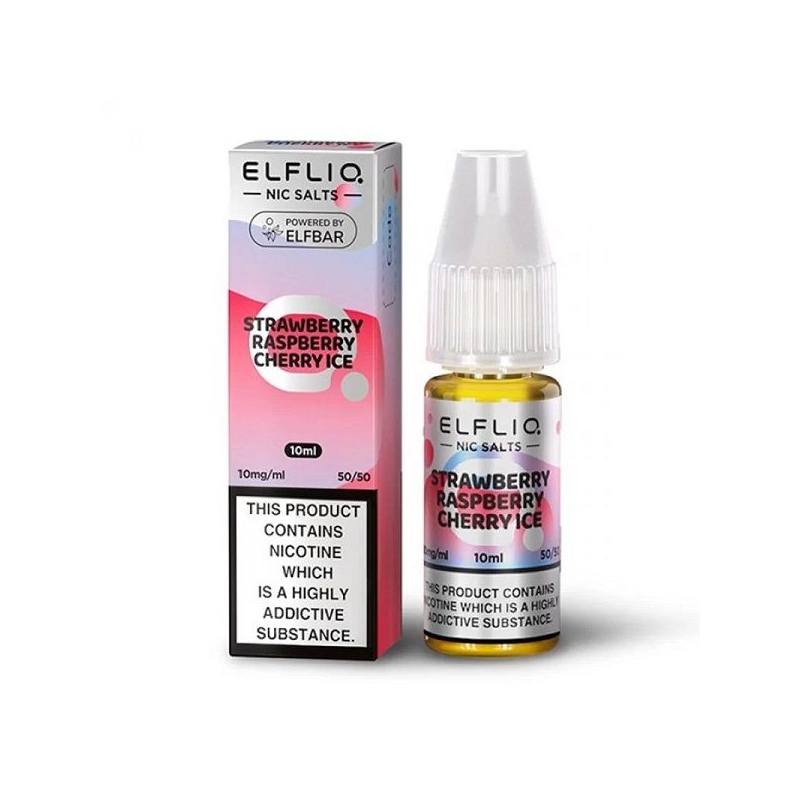 Lichid ELF BAR ElfLiq Salt 10ml 10mg - Strawberry Raspberry Cherry Ice Lichid ELF BAR ElfLiq Salt 10ml 10mg - Strawberry Raspberry Cherry Ice