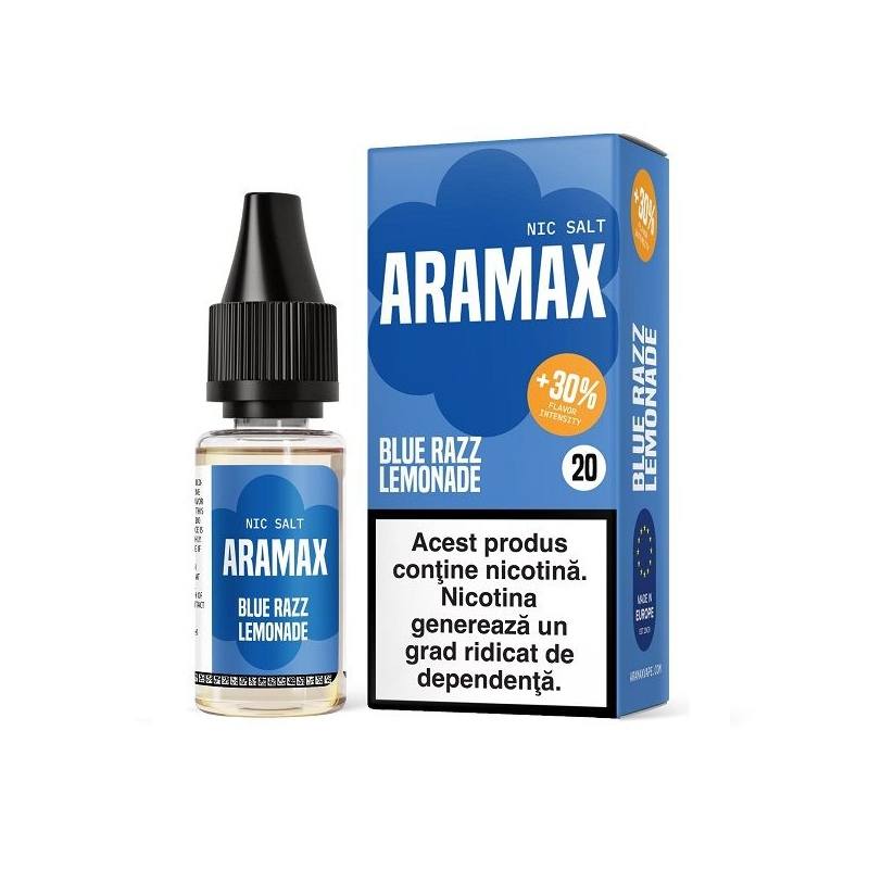 Lichid Aramax Salt 10ml - Blue Razz Lemonade-20mg Lichid Aramax Salt 10ml - Blue Razz Lemonade-20mg