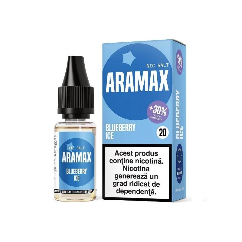 Lichid Aramax Salt 10ml - Blueberry Ice-20mg