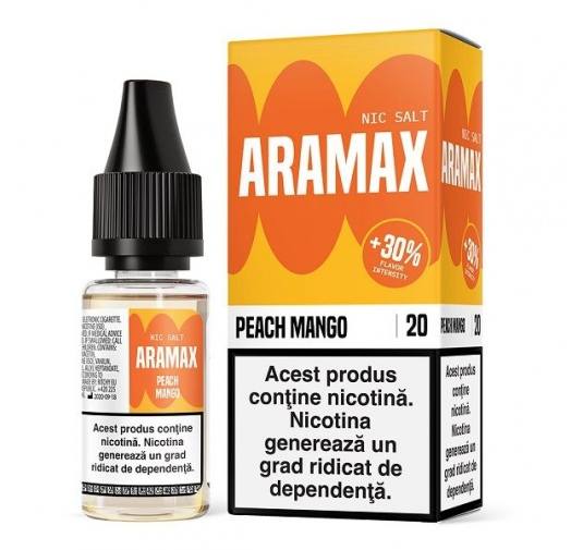 Lichid Aramax Salt 10ml - Peach Mango