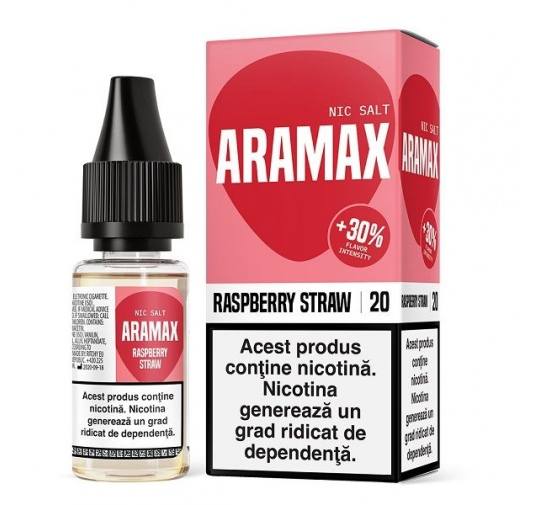 Lichid Aramax Salt 10ml - Raspberry Straw