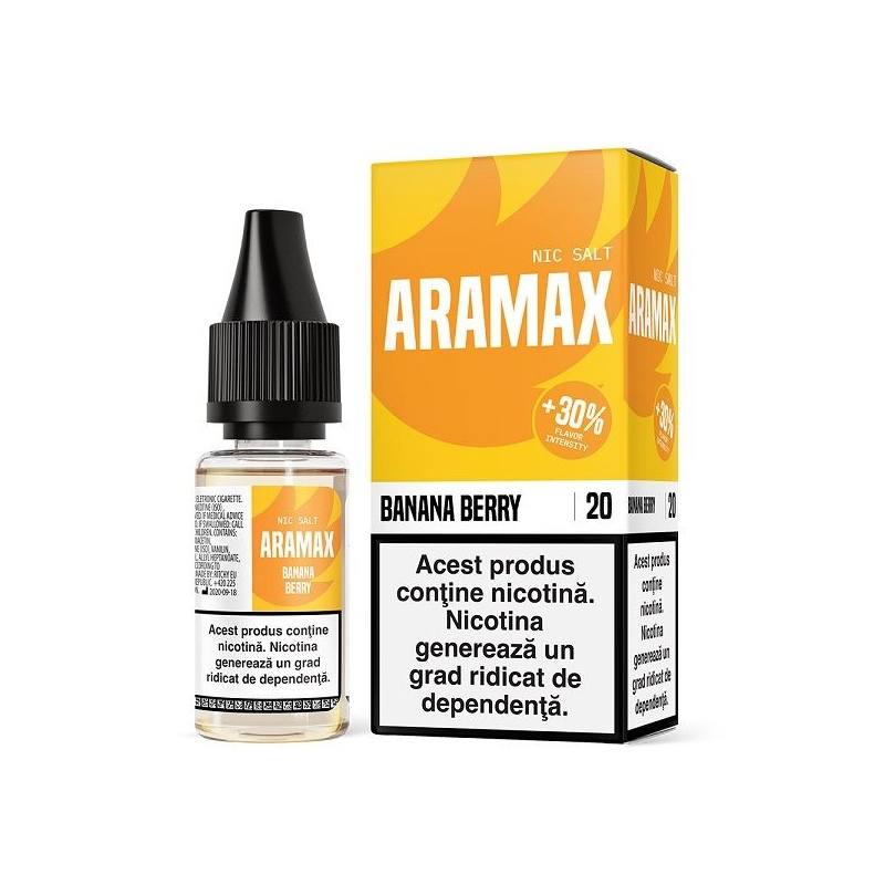 Lichid Aramax Salt 10ml - Banana Berry Lichid Aramax Salt 10ml - Banana Berry