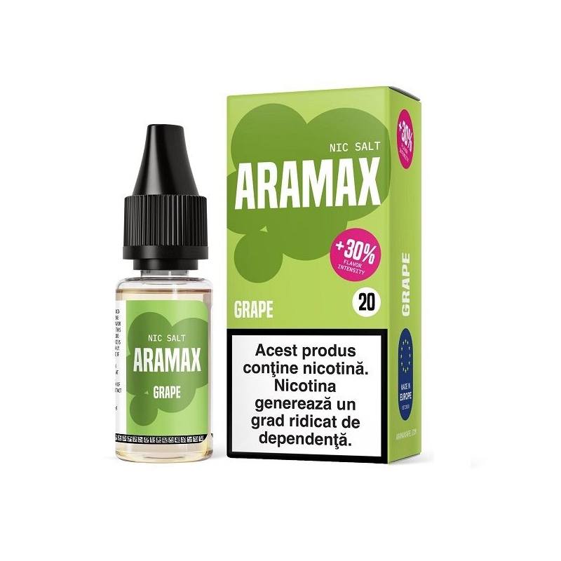 Lichid Aramax Salt 10ml - Grape-20mg Lichid Aramax Salt 10ml - Grape-20mg