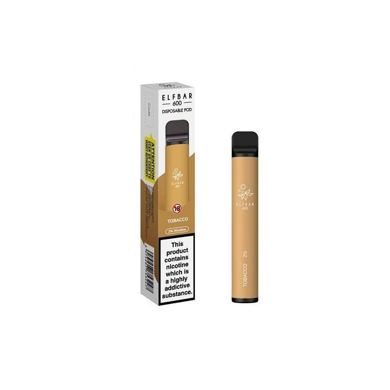 Kit Elf Bar Vape Pen 600 pufuri - Tobacco
