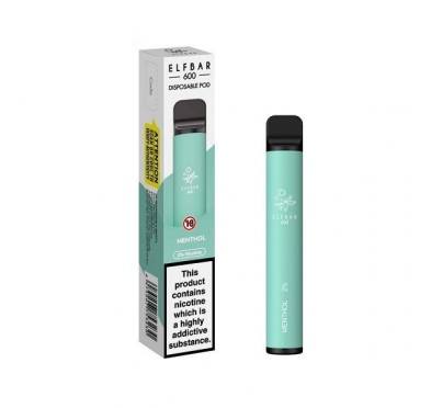 Kit Elf Bar Vape Pen 600 pufuri - Menthol