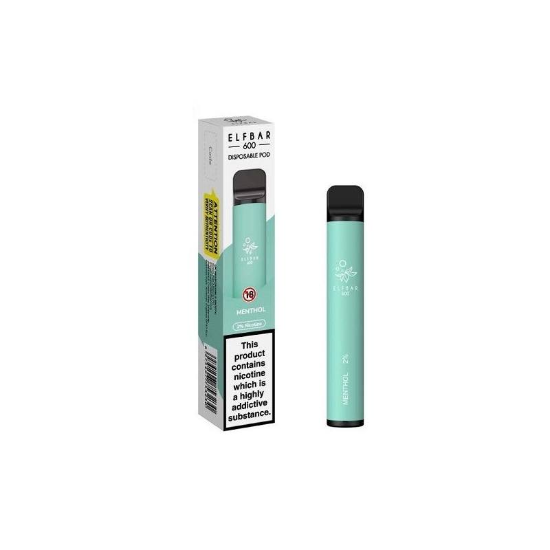 Kit Elf Bar Vape Pen 600 pufuri - Menthol