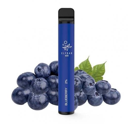 Kit Elf Bar Vape Pen 600 pufuri - Blueberry