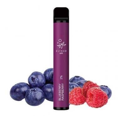 Kit Elf Bar Vape Pen 600 pufuri - Blueberry Raspberry