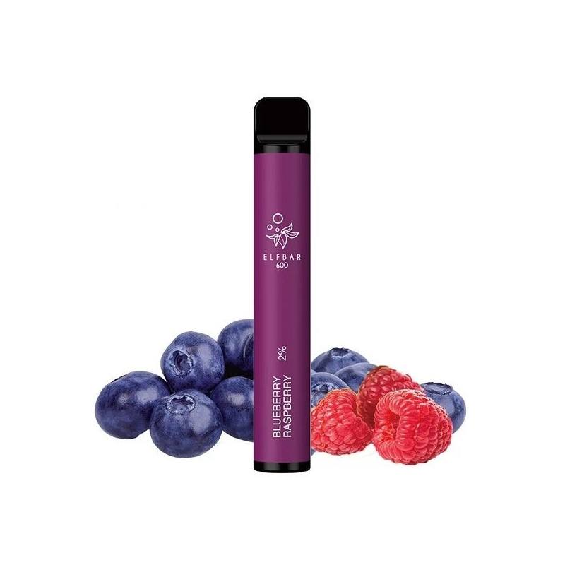 Kit Elf Bar Vape Pen 600 pufuri - Blueberry Raspberry