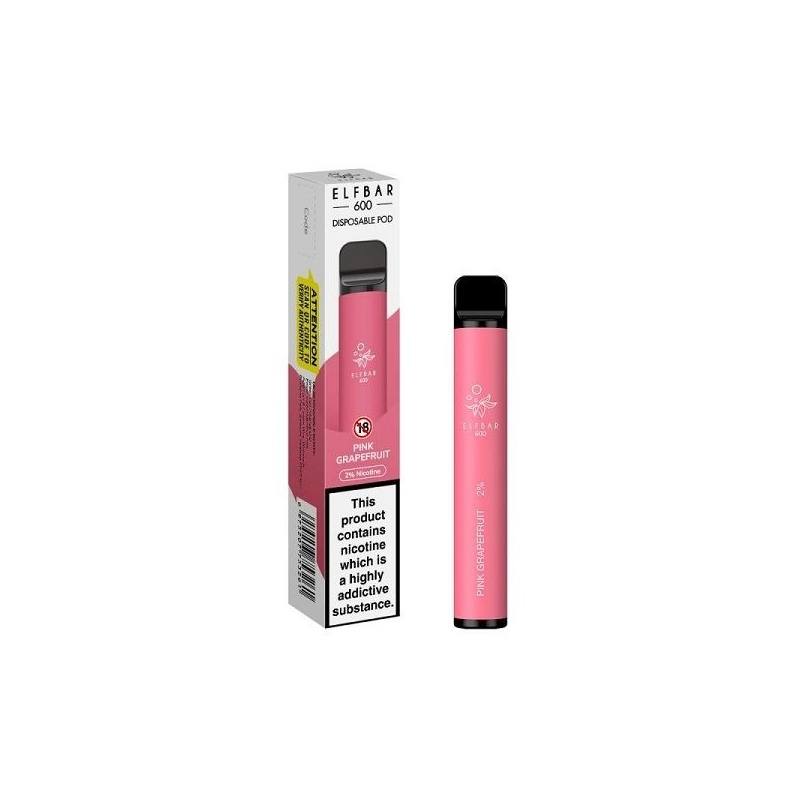 Kit Elf Bar Vape Pen 600 pufuri - Pink Grapefruit