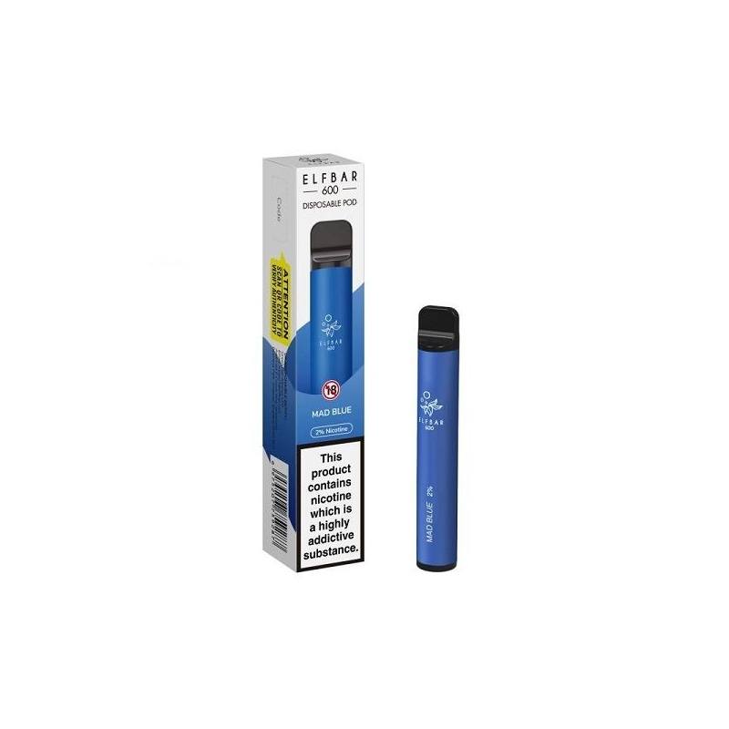 Kit Elf Bar Vape Pen 600 pufuri - Mad Blue