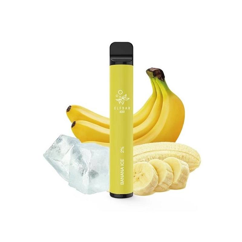 Kit Elf Bar Vape Pen 600 pufuri - Banana Ice Kit Elf Bar Vape Pen 600 pufuri - Banana Ice