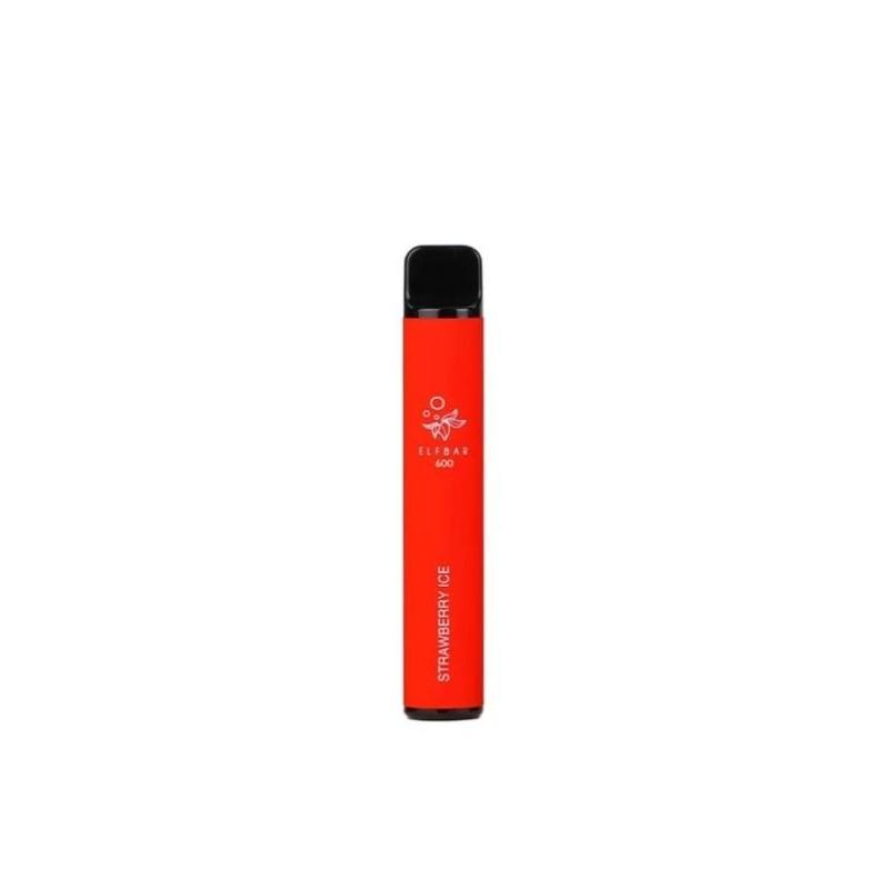 Kit Elf Bar Vape Pen 600 pufuri - Strawberry Ice