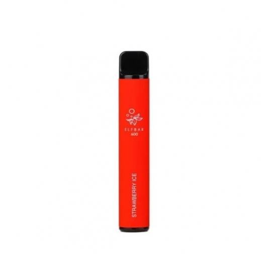 Kit Elf Bar Vape Pen 600 pufuri - Strawberry Ice