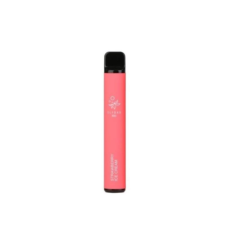 Kit Elf Bar Vape Pen 600 pufuri - Strawberry Ice Cream