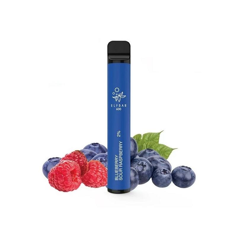Kit Elf Bar Vape Pen 600 pufuri - Blueberry Sour Raspberry Kit Elf Bar Vape Pen 600 pufuri - Blueberry Sour Raspberry