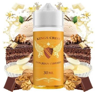 Lichid Longfill Kings Crest 30ml - Don Juan Custard