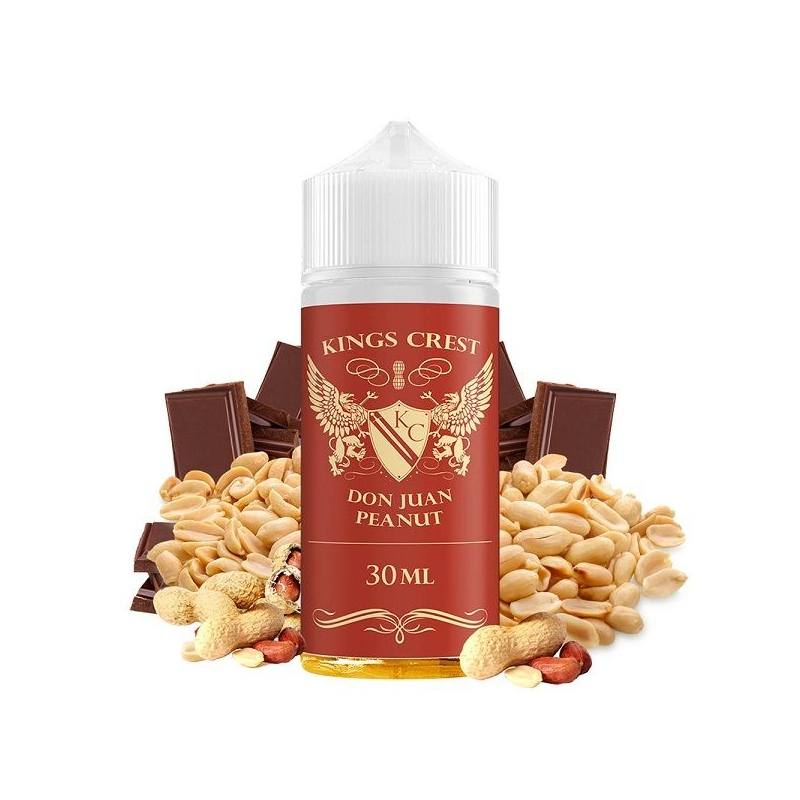 Lichid Longfill Kings Crest 30ml - Don Juan Peanut Lichid Longfill Kings Crest 30ml - Don Juan Peanut
