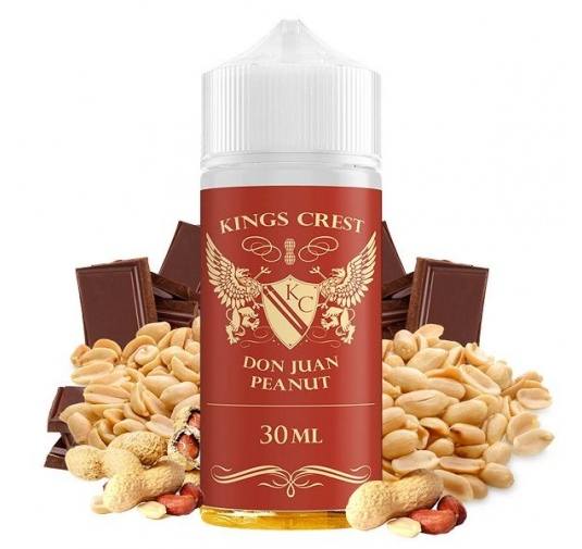 Lichid Longfill Kings Crest 30ml - Don Juan Peanut