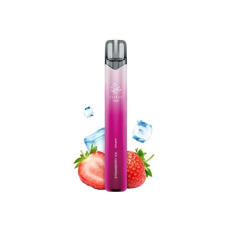 Kit Elf Bar 1000 pufuri 20mg - Strawberry Ice Kit Elf Bar 1000 pufuri 20mg - Strawberry Ice