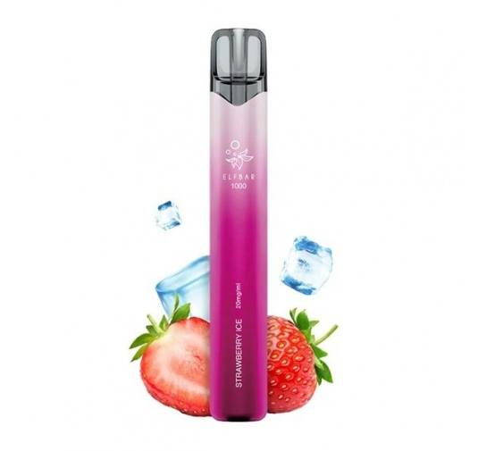 Kit Elf Bar 1000 pufuri 20mg - Strawberry Ice