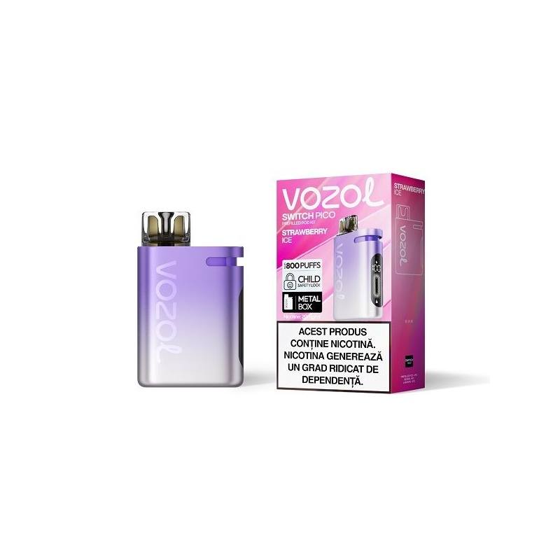 Kit Vozol Switch Pico 800 - Strawberry ICE Kit Vozol Switch Pico 800 - Strawberry ICE