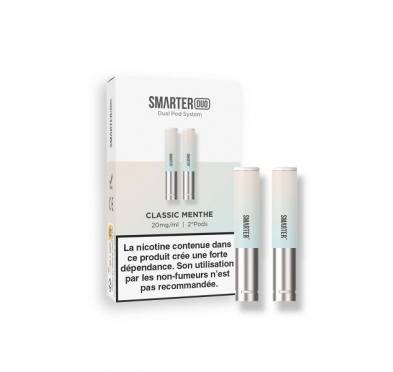 Set 2 Cartuse Smarter Duo - Classic Mint 20mg