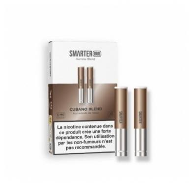 Set 2 Cartuse Smarter Duo - Cubano Blend 12mg