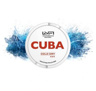 Pouch nicotina Cuba White - Cold Dry