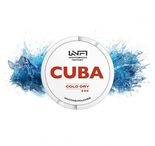 Pouch nicotina Cuba White - Cold Dry