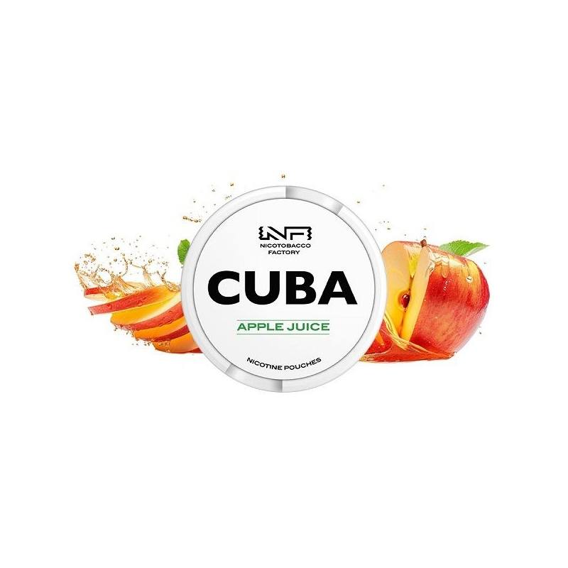 Pouch nicotina Cuba White - Apple Juice