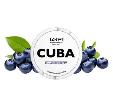 Pouch nicotina Cuba White - Blueberry