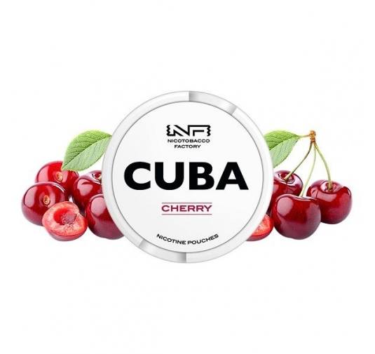 Pouch nicotina Cuba White - Cherry