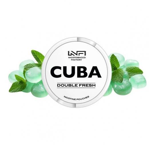 Pouch nicotina Cuba White - Double Fresh