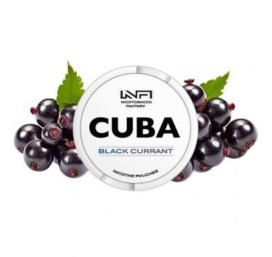 Pouch nicotina Cuba White - Black Currant