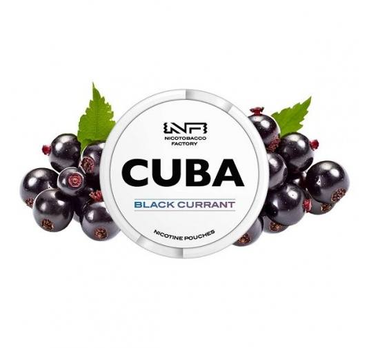 Pouch nicotina Cuba White - Black Currant