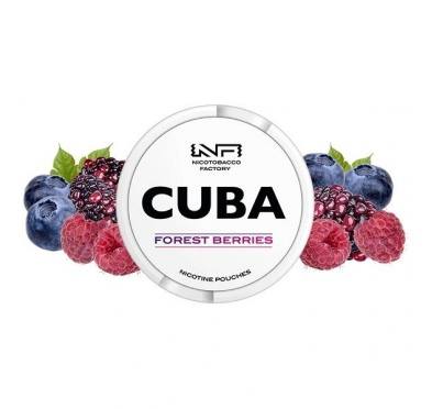 Pouch nicotina Cuba White - Forest Berries