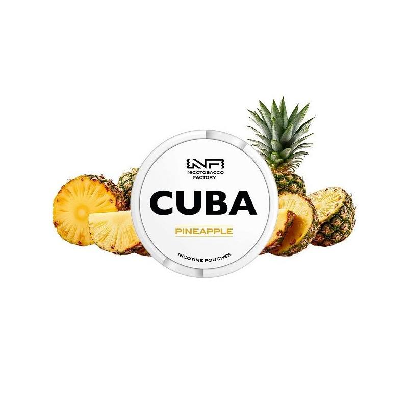 Pouch nicotina Cuba White - Pineapple