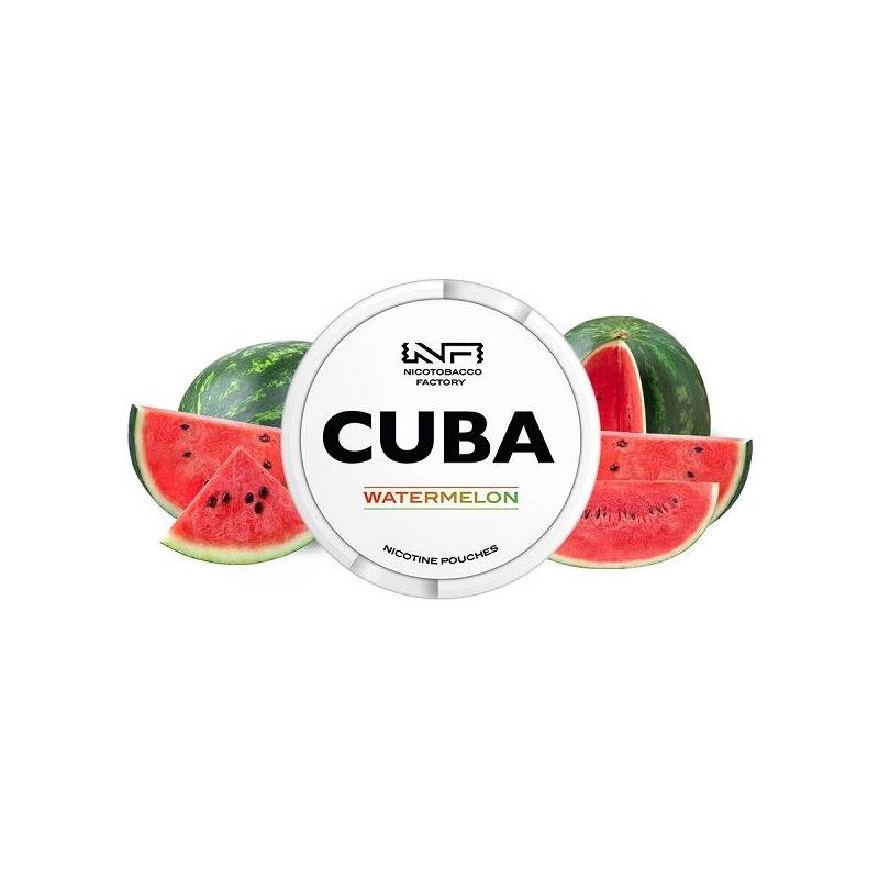 Pouch nicotina Cuba White - Watermelon