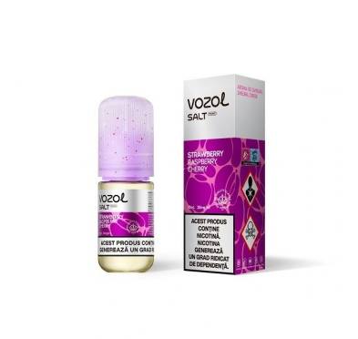 Lichid Vozol Salt Prime 10ml - Strawberry Raspberry Cherry