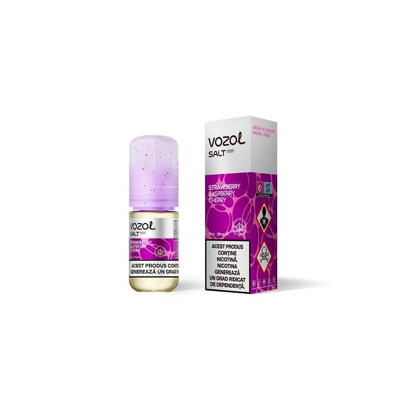 Lichid Vozol Salt Prime 10ml - Strawberry Raspberry Cherry Lichid Vozol Salt Prime 10ml - Strawberry Raspberry Cherry